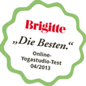 Brigitte - Online Yogastudio-Test