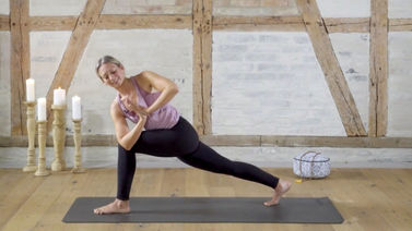Yoga Video Eine hüftöffnende Sequenz: Kern des Seins