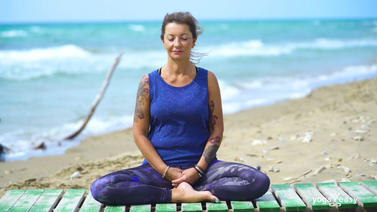 Yoga Video Tantrische Meditation: Atmen mit dem Universum