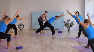 Yoga Video Anusara Aufbaukurs (Teil 1): Kraftvolle Leichtigkeit etablieren
