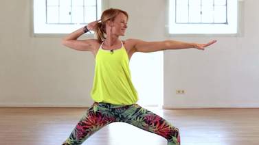 Yoga Video Stress Release für einen entspannten Schulter-/Nackenbereich